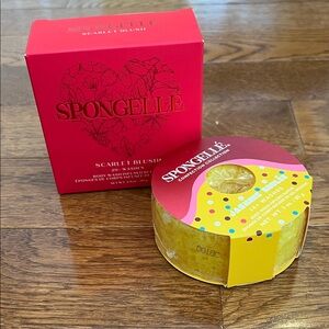 Spongelle set of 2 body wash infused buffers NWT